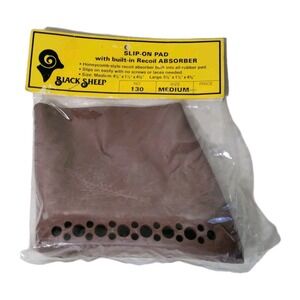 NOS Black Sheep Brand Slip On Recoil Pad W/ Built In Recoil Absorber Size Medium